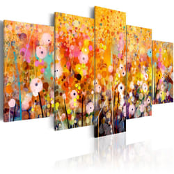 Tableau Fleurs Amber Garden - PD11084-200-100