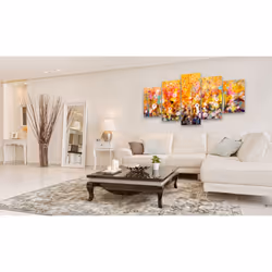 Tableau Fleurs Amber Garden - PD11084-200-100