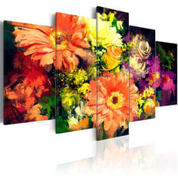 Tableau Fleurs Spring Collage - PD11089-200-100