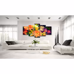 Tableau Fleurs Spring Collage - PD11089-200-100