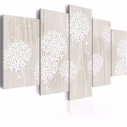 Planete Discount PD11091-200-100, Multicolores, Crème, Blanc, Panneaux MDF, 2000 mm, 1000 mm