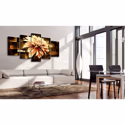 Tableau Fleurs Royal Dahlia - PD11093-200-100