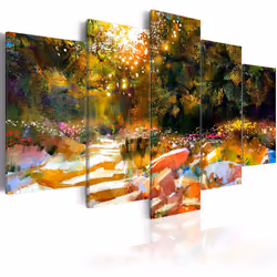Planete Discount PD9899-100-50, Arbres, Multicolore, Panneaux MDF, 1000 mm, 20 mm, 500 mm