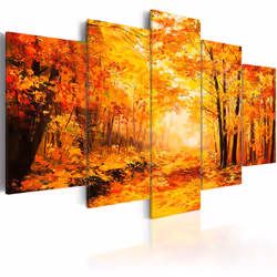 Planete Discount PD9900-200-100, Arbres, Marron, Orange, Jaune, Panneaux MDF, 2000 mm, 20 mm, 1000 mm