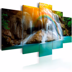 Planete Discount PD9904-100-50, Forêt, Multicolore, Panneaux MDF, 1000 mm, 20 mm, 500 mm
