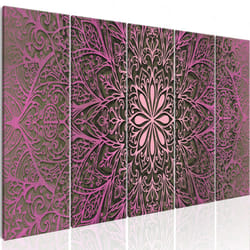 Tableau Zen Pink Mandala - PD12515-225-90