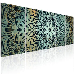 Tableau Zen Green Mandala - PD12516-225-90