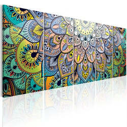 Tableau Zen Mandala: Peacock's Tail - PD12520-225-90