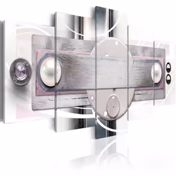 Planete Discount PD8748-200-100, Noir, Gris, Perle, Rose, Panneaux MDF, 2000 mm, 20 mm, 1000 mm