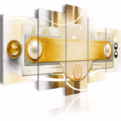 Planete Discount PD8749-200-100, Noir, Marron, Crème, Or, Perle, Panneaux MDF, 2000 mm, 20 mm, 1000 mm