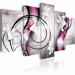Planete Discount PD11094-100-50, Lys, Noir, Gris, Perle, Rose, Blanc, Panneaux MDF, 1000 mm, 500 mm