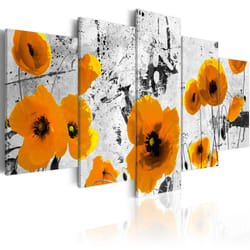 Tableau Fleurs Poppies in the royal color - PD11096-200-100