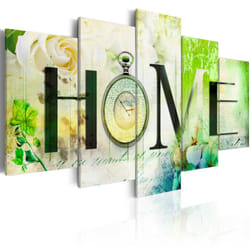 Tableau Vintage Rose house - PD12335-200-100