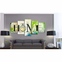 Tableau Vintage Rose house - PD12335-200-100