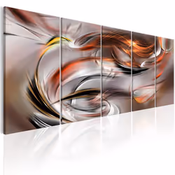 Planete Discount PD8879-225-90, Moderne, Noir, Marron, Gris, Orange, Blanc, Panneaux MDF, 2250 mm, 20 mm, 900 mm