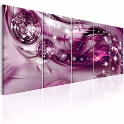 Planete Discount PD8881-225-90, Moderne, Noir, Violet, Blanc, Panneaux MDF, 2250 mm, 20 mm, 900 mm