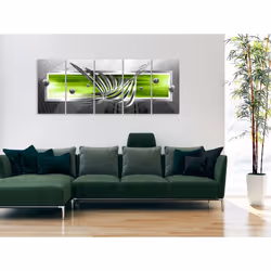 Tableau Silver Wings (5 Parts) Narrow Green - PD8894-225-90