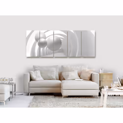 Tableau White Tunnel (5 Parts) Narrow - PD8902-225-90