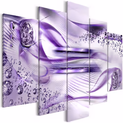 Planete Discount PD8912-200-100, Moderne, Violet, Blanc, Panneaux MDF, 2000 mm, 20 mm, 1000 mm