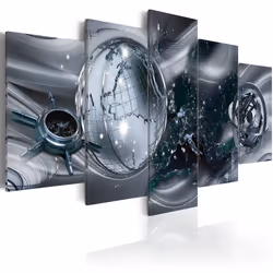 Planete Discount PD8916-200-100, Moderne, Bleu, Gris, Panneaux MDF, 2000 mm, 20 mm, 1000 mm