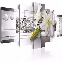 Planete Discount PD8923-200-100, Fleurs et plantes, Vert, Gris, Blanc, Panneaux MDF, 2000 mm, 20 mm, 1000 mm
