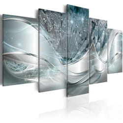 Tableau Sparkling Dandelions (5 Parts) Blue Wide - PD8925-200-100