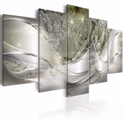 Planete Discount PD8926-200-100, Fleurs et plantes, Vert, Argent, Panneaux MDF, 2000 mm, 20 mm, 1000 mm