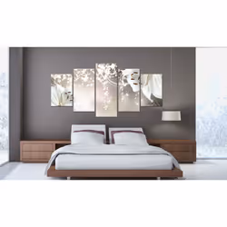Tableau Fleurs Magic white - PD11107-200-100