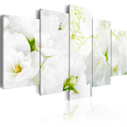 Tableau Fleurs Natural white - PD11109-200-100