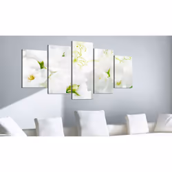 Tableau Fleurs Natural white - PD11109-200-100