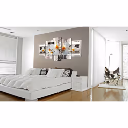 Tableau Fleurs White discretion - PD11112-200-100