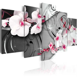 Tableau Fleurs With raspberry accent - PD11119-200-100