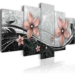 Tableau Orange flower of night - PD8930-200-100