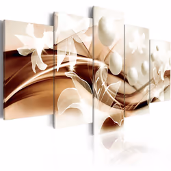 Planete Discount PD8937-200-100, Fleurs et plantes, Marron, Perle, Blanc, Panneaux MDF, 2000 mm, 20 mm, 1000 mm