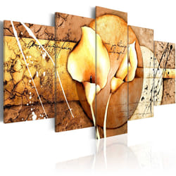 Tableau Fleurs The Secret of Calla Lily - Gold - PD11132-200-100