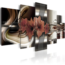Tableau Abstraction et amarylis - PD8960-200-100