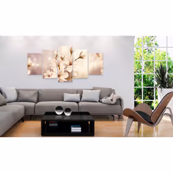 Tableau Fleurs Jardin brillant - PD11147-200-100