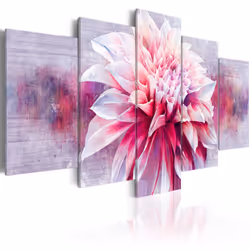 Planete Discount PD11160-200-100, Fleurs variées, Rose, Violet, Blanc, Panneaux MDF, 2000 mm, 20 mm, 1000 mm