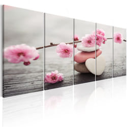 Tableau Zen Tricoloured Pebbles I - PD12531-225-90