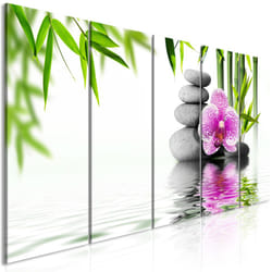 Tableau Zen Water Garden (5 Parts) Narrow - PD12534-225-90