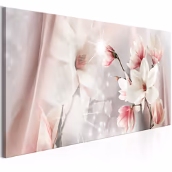 Planete Discount PD11178-150-50, Magnolias, Rose, Blanc, Panneaux MDF, 1500 mm, 20 mm, 500 mm