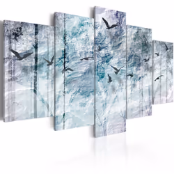 Planete Discount PD9917-200-100, Forêt, Noir, Bleu, Panneaux MDF, 2000 mm, 20 mm, 1000 mm