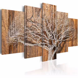 Planete Discount PD9918-200-100, Arbres, Marron, Blanc, Panneaux MDF, 2000 mm, 20 mm, 1000 mm
