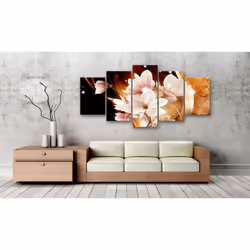 Tableau Fleurs Illumination (Magnolias) - PD11191-200-100
