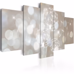 Planete Discount PD11193-200-100, Fleurs variées, Marron, Gris, Blanc, Panneaux MDF, 2000 mm, 20 mm, 1000 mm