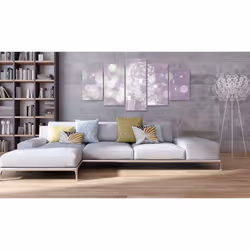 Tableau Fleurs Concert violet - PD11194-200-100