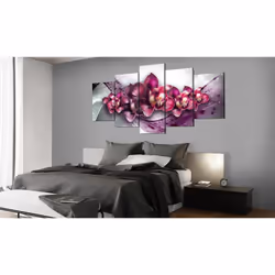 Tableau Fleurs Ruby Queen - PD11205-200-100