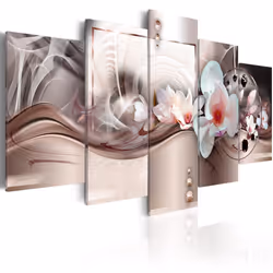 Planete Discount PD8996-200-100, Fleurs et plantes, Noir, Rose, Blanc, Panneaux MDF, 2000 mm, 20 mm, 1000 mm