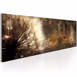 Planete Discount PD11217-135-45, Fleurs variées, Marron, Blanc, Jaune, Panneaux MDF, 1350 mm, 20 mm, 450 mm