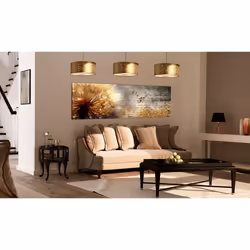 Tableau Fleurs Golden Dandelion - PD11219-150-50